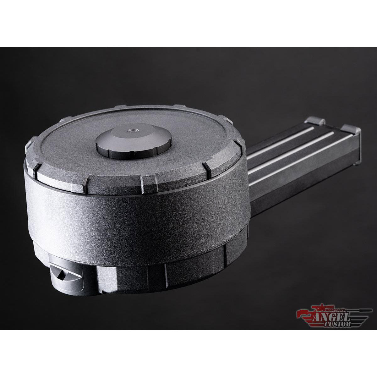 Angel Custom 3000 Round "ZAKU" Electric Auto-Winding Drum Magazine for P90 Airsoft AEGs