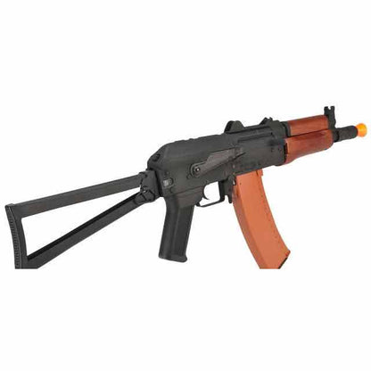 Matrix / CYMA Sport AKS74U Airsoft AEG Rifle w/ Real Wood Furniture