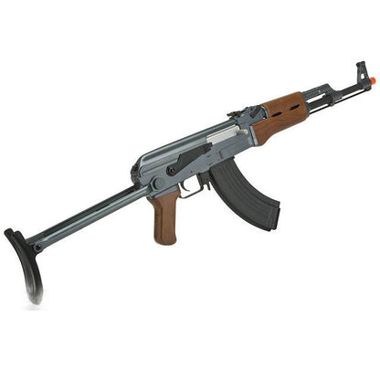 CYMA Standard AK47S Steel Under-Folding Stock Airsoft AEG Rifle w/ Real Wood Furniture