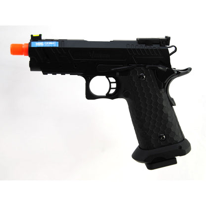 Nuprol Vorsk CS Hi-Capa Vengeance Gas Blowback Pistol Compact Black