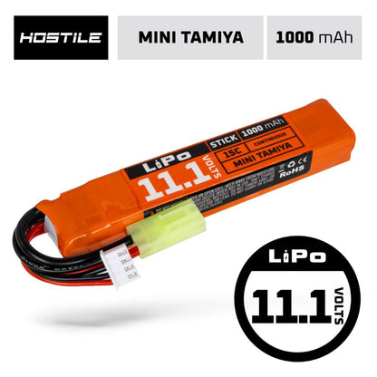 HK Army Hostile Energy Lipo Battery w/ Mini Tamiya Connector