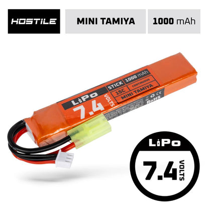 HK Army Hostile Energy Lipo Battery w/ Mini Tamiya Connector