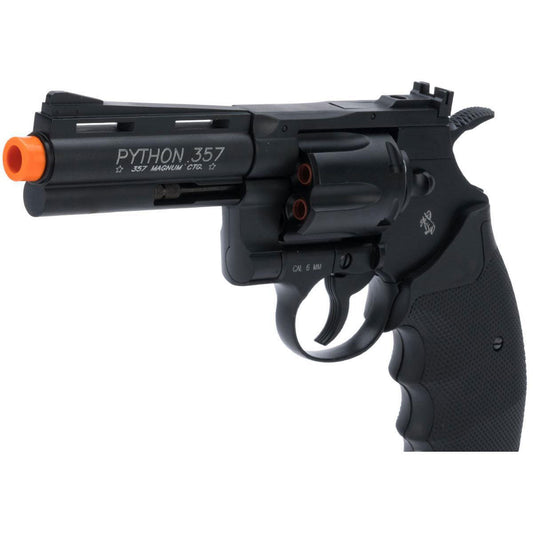 Colt Python Full Metal .357 Magnum High Power Airsoft CO2 Revolver by Cybergun - Length: 4"