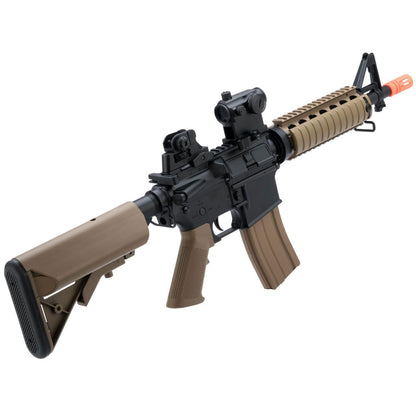Colt Licensed M4 CQB-R SOPMOD Airsoft AEG w/ LiPo Ready Metal Gearbox - Tan