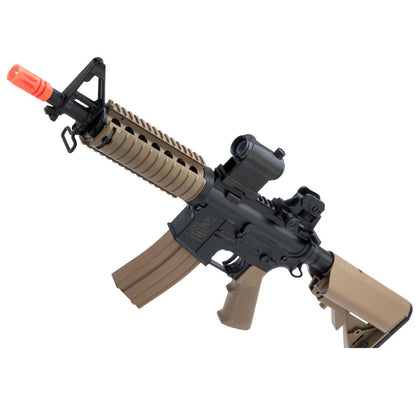 Colt Licensed M4 CQB-R SOPMOD Airsoft AEG w/ LiPo Ready Metal Gearbox - Tan