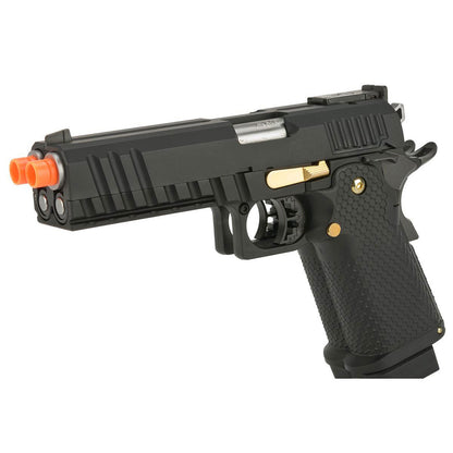 AW Custom HX21 "Pepper Box" Double Barrel 1911 Hi-Capa Gas Blowback Airsoft Pistol