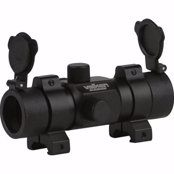 Valken Red Dot Sight 1X30St W/ Weaver Rings