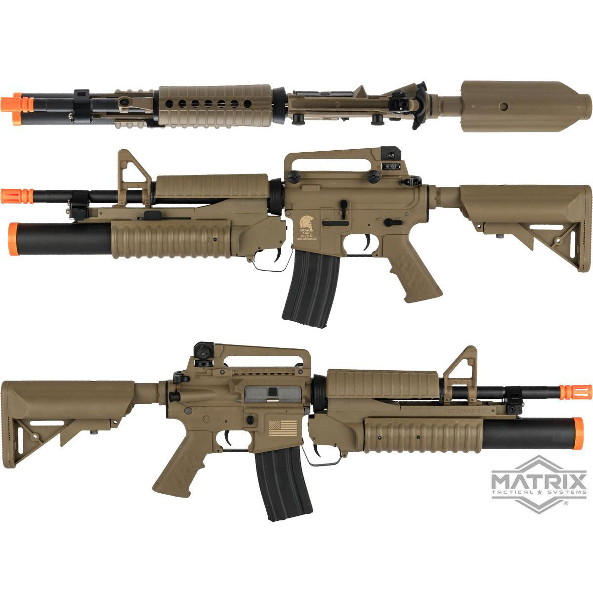Matrix / S&T Sportsline M4 Airsoft AEG Rifle w/ G3 Micro-Switch 