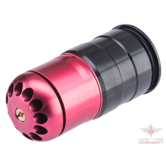 Avengers 40mm Airsoft Gas Grenade Shell - 72rd Shower - Red