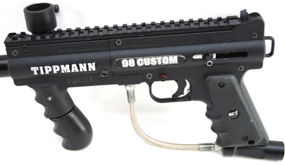 Used Tippmann 98 Custom Platinum Series Paintball Gun with Response Trigger - Black