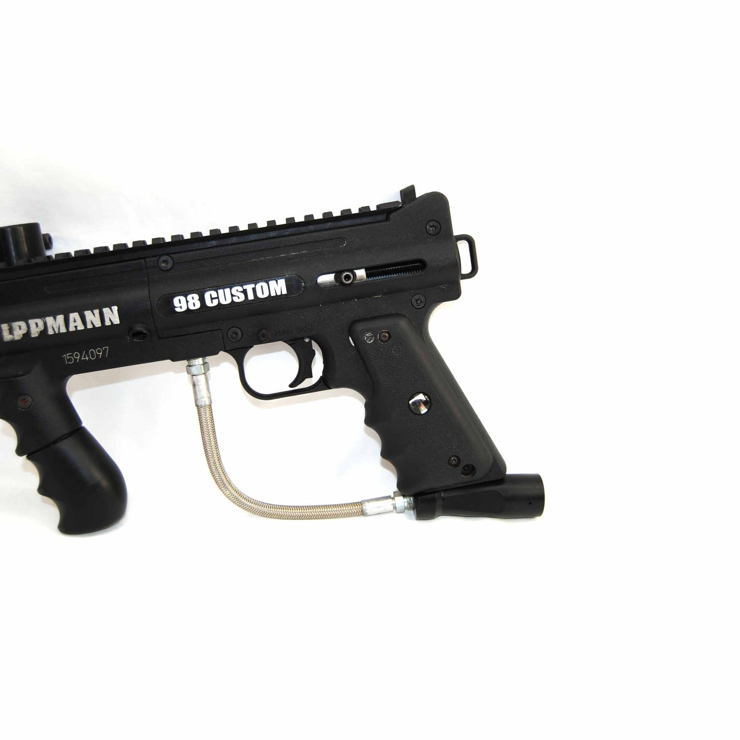 Used Tippmann 98 Custom w/J&J Edge Barrel - Black