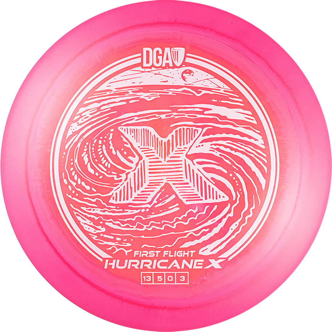 DGA First Flight LE Swirl Hurricane X Disc