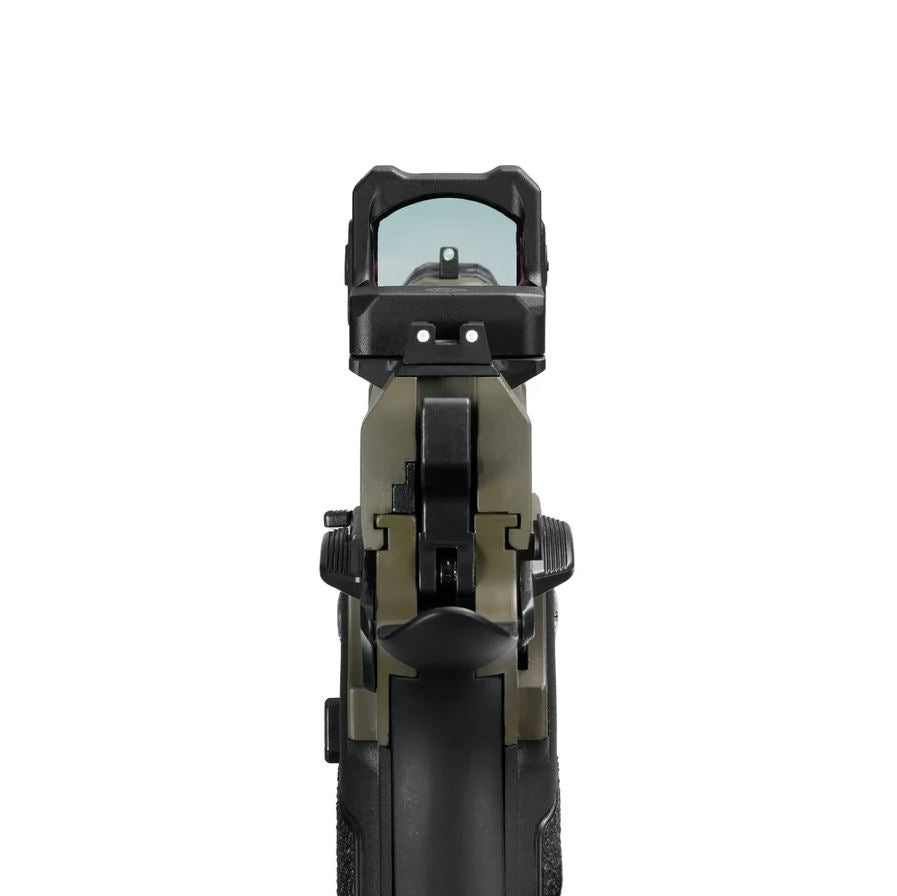 Arcturus Vanguard 4.3" HI-CAPA GBB Airsoft Pistol w/ Optic Ready Slide ARS-1 Red Dot Sight