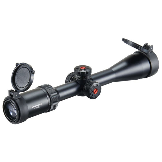 Lancer Tactical 3-9x40E Variable Power Airsoft Rifle Scope w/ Mount Rings - Black