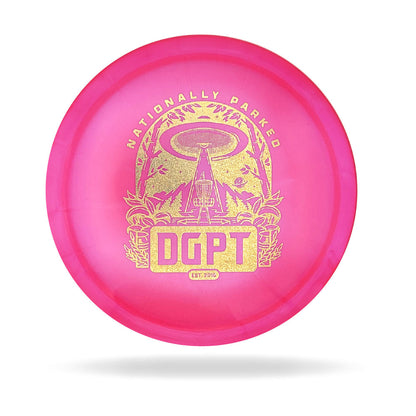 Discmania Chroma C-Line FD Disc - DGPT Galatically Parked Stamp