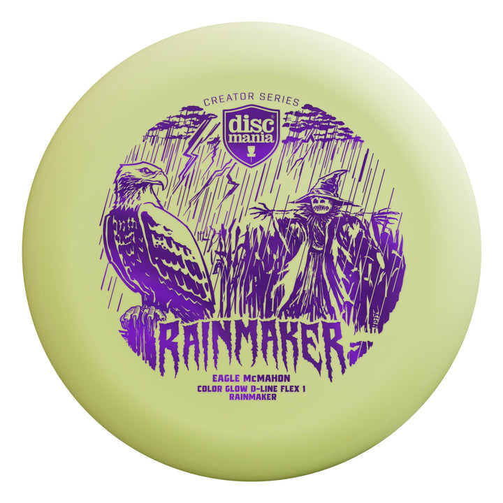 Discmania Eagle McMahon Creator Series Color Glow D-Line Rainmaker Flex 1 Disc