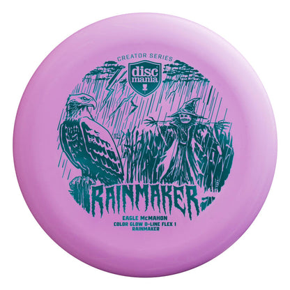 Discmania Eagle McMahon Creator Series Color Glow D-Line Rainmaker Flex 1 Disc