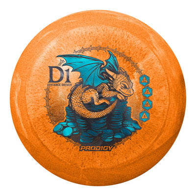 Prodigy "Dragon's Hoard" D1 Distance Driver Disc - Reblend Plastic