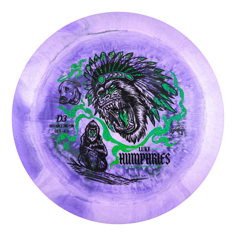 Prodigy D3 Disc - 500 Spectrum Plastic - Luke Humphries 2026 Tour Series