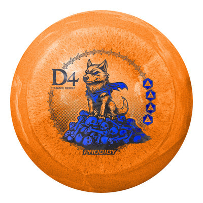Prodigy D4 Distance Driver Disc - Reblend Plastic - Nightfang Stamp