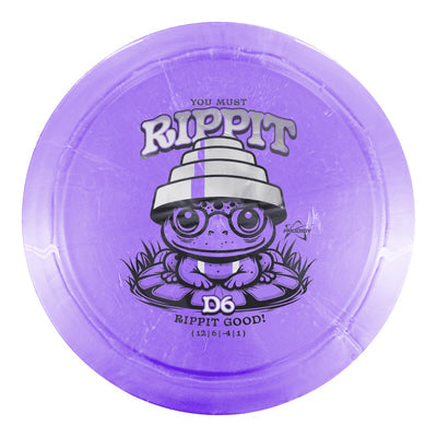 Prodigy D6 Distance Driver Disc - 500 Plastic - Rippit Good Stamp