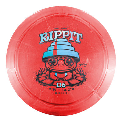 Prodigy D6 Distance Driver Disc - 500 Plastic - Rippit Good Stamp