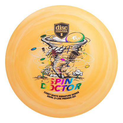Discmania Spin Doctor - Premier Swirl Q-Line DD1 Disc - Casey White Signature Series 2026