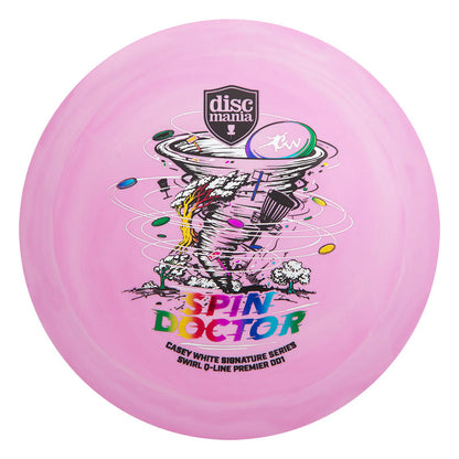 Discmania Spin Doctor - Premier Swirl Q-Line DD1 Disc - Casey White Signature Series 2026