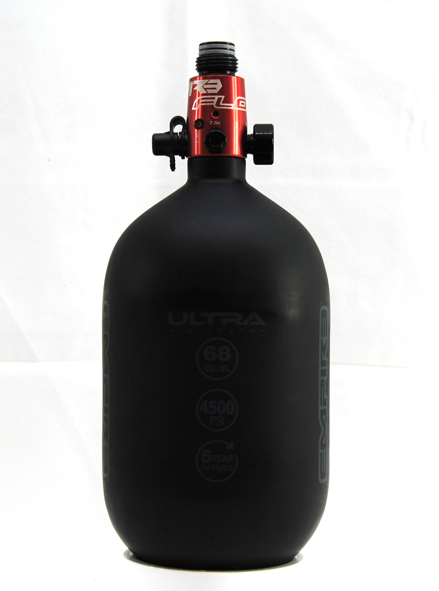 Used Empire 68ci/4500psi Ultra Air Tank - Black/Red
