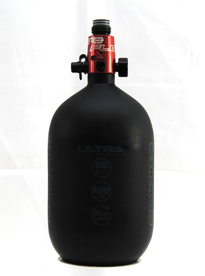 Used Empire 68ci/4500psi Ultra Air Tank - Black/Red