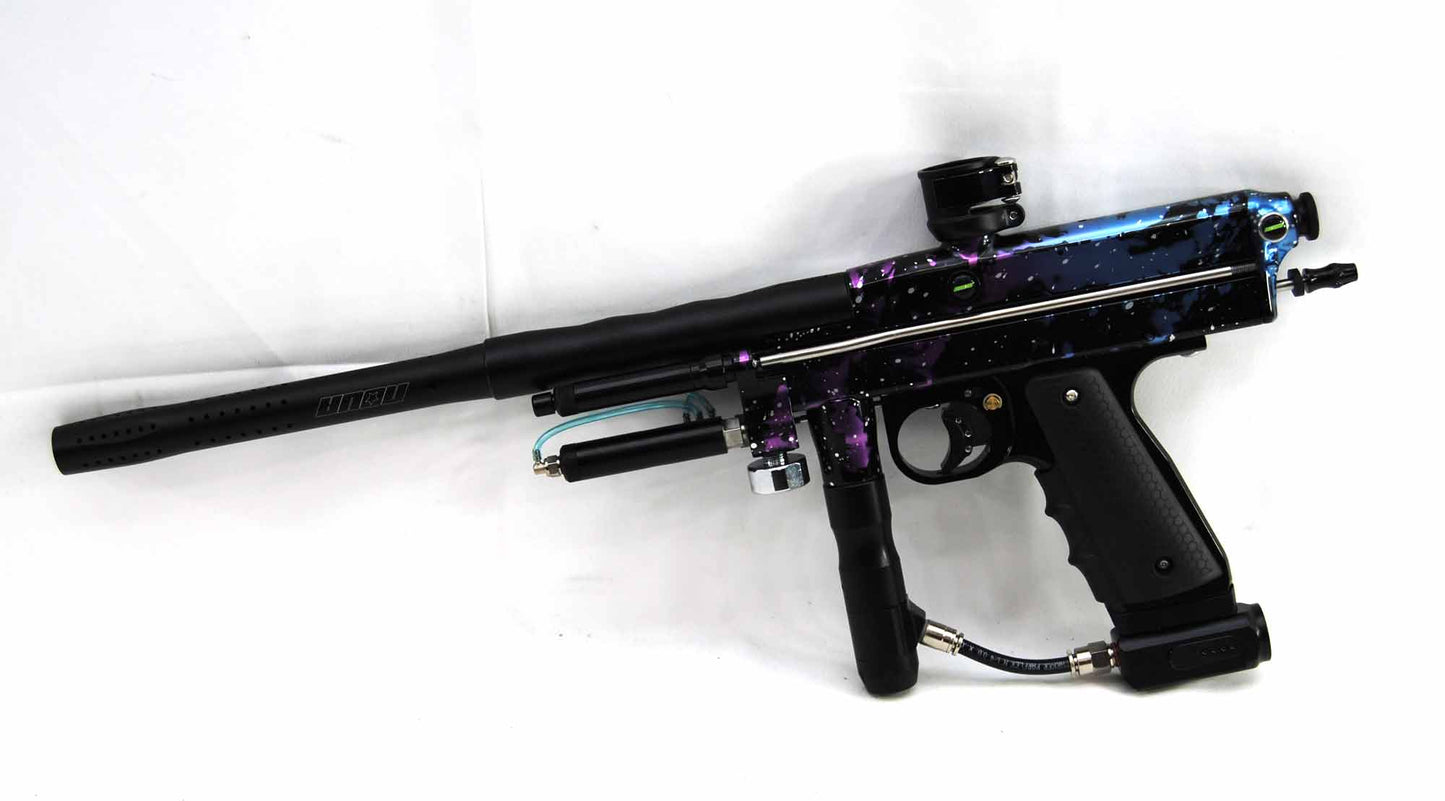 Used Nova Paintball NX1 Sentinel Autococker - Galaxy Splash