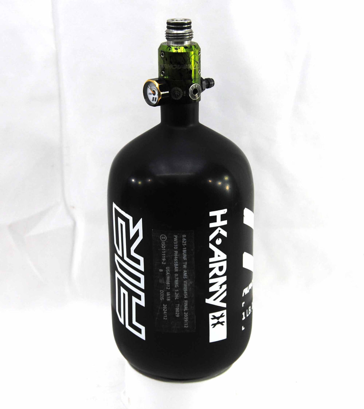 Used HK Army Alpha Air 77ci/4500psi Tank - Black