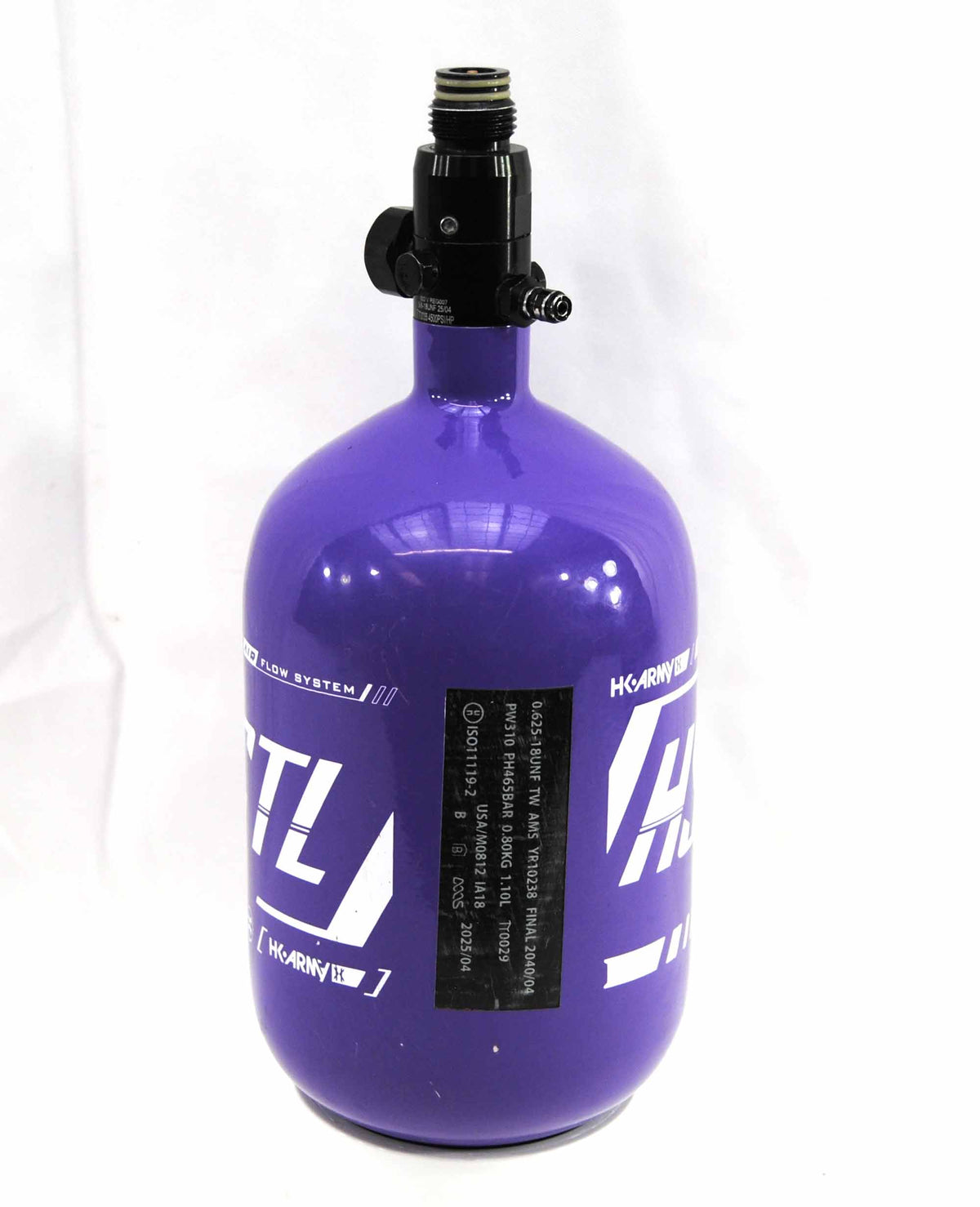 Used HK Army HSTL 68ci/4500psi Tank - Purple