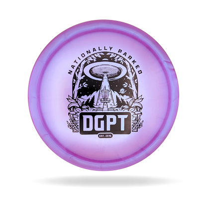 Discmania Chroma C-Line FD Disc - DGPT Galatically Parked Stamp