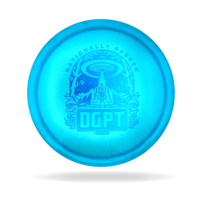 Discmania Chroma C-Line FD Disc - DGPT Galatically Parked Stamp