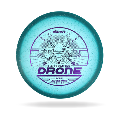 Discraft Z Sparkle Glo Drone Golf Disc - 2023 Ledgestone Edition