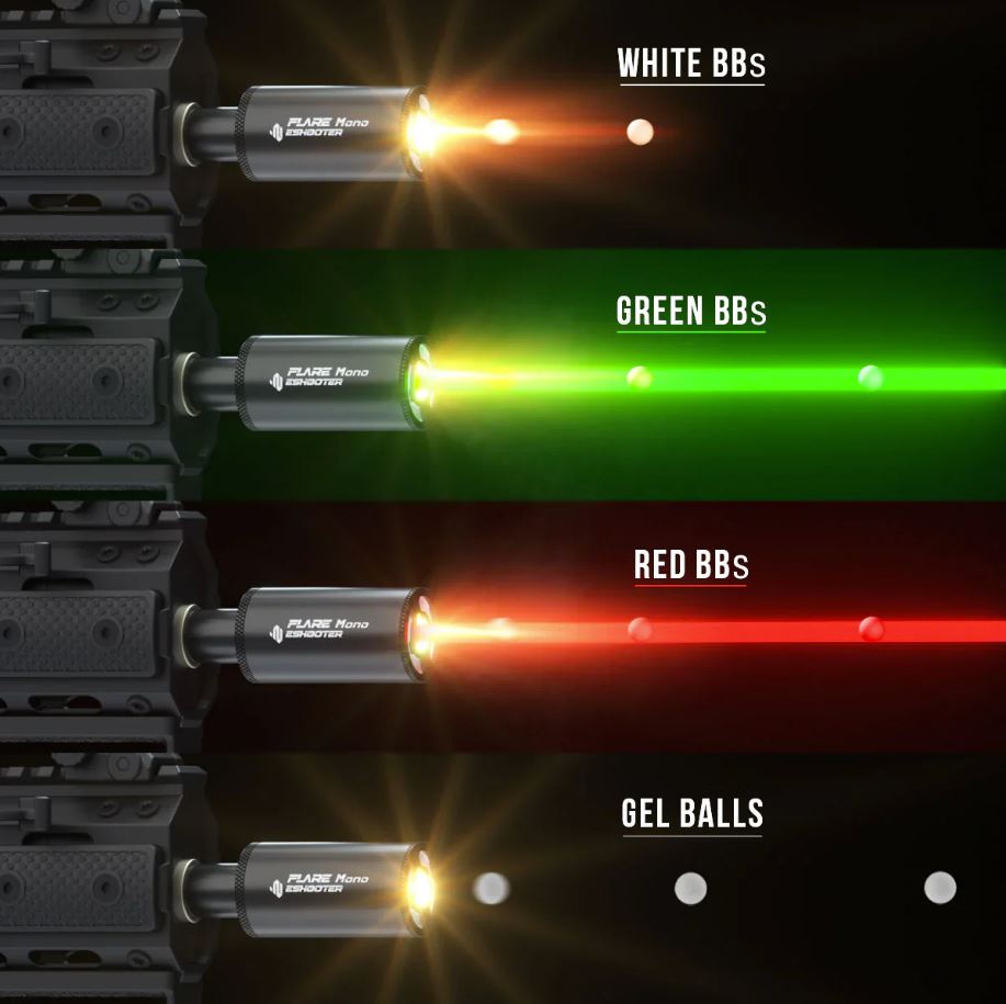 E-Shooter Flare Mono Airsoft Tracer Unit