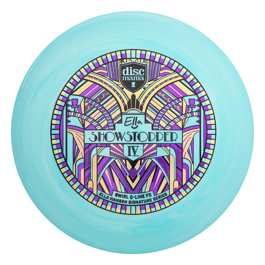 Discmania Show Stopper 4 Swirl Q-Line Premier FD Disc - Ella Hansen Signature Series