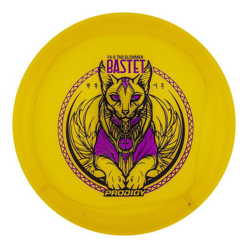 Prodigy FX-3 Fairway Driver - 750 Glimmer Plastic - Bastet Stamp