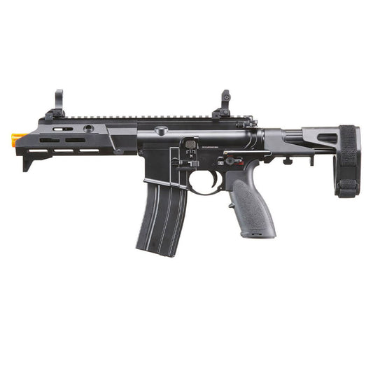 Golden Eagle GBBR Airsoft Rifle w/ 7.5" M LOK Handguard and Mock Suppressor - Black