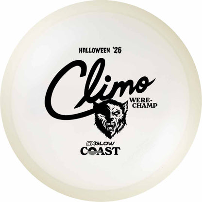 Climo Disc Golf 5X Glow Coast Disc - Halloween 2026 Creature Feature