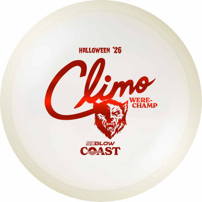 Climo Disc Golf 5X Glow Coast Disc - Halloween 2026 Creature Feature