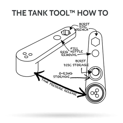 H2K Ultimate Paintball Tank Tool