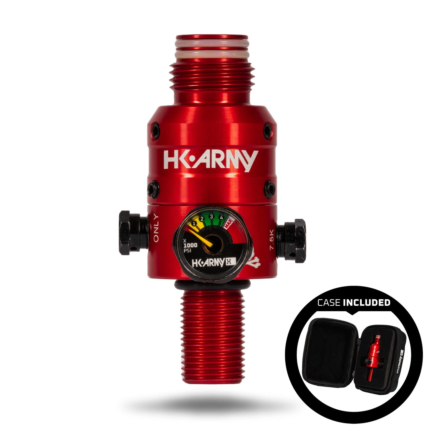 AeroLite Pro Regulator - Adjustable & Rotational - Red