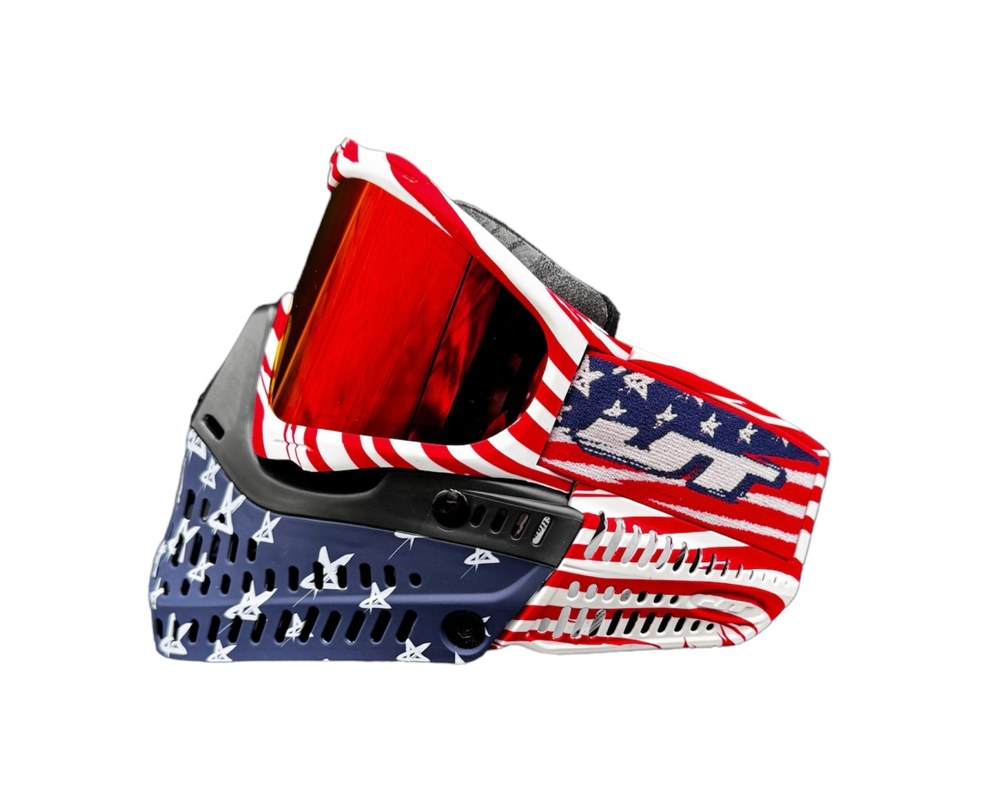 JT Proflex LE Team USA Patriotic Goggle w/ Red Chromatic Lens