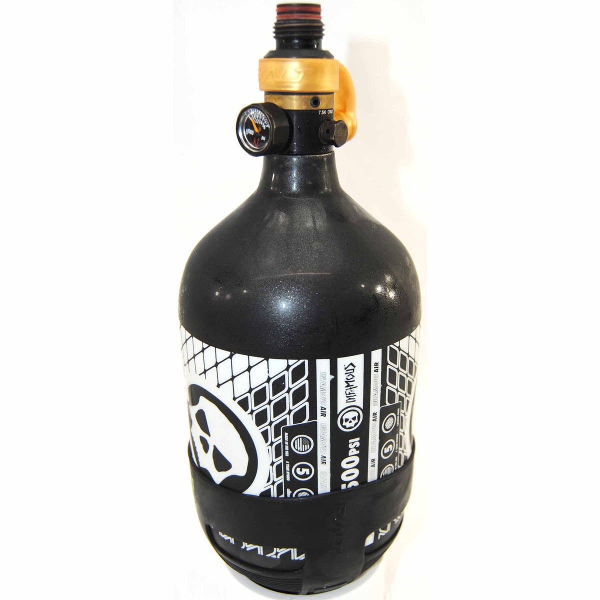 Used Infamous Air 68ci/4500psi Compressed Air Tank - Black