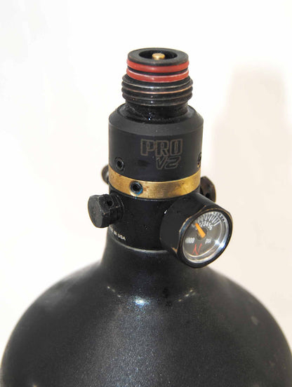 Used Infamous Air 68ci/4500psi Compressed Air Tank - Black