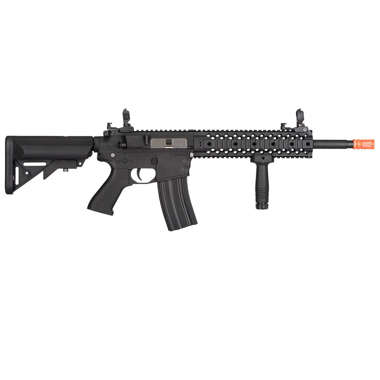 Lancer Tactical Gen 2 M4 Evo Airsoft AEG Rifle  - Black - with Battery and Charger