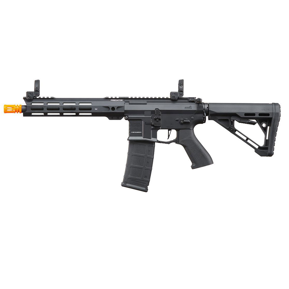 Lancer Tactical Gen 4 Predator 10" SBR AEG w/ Nebula II ETU - Black