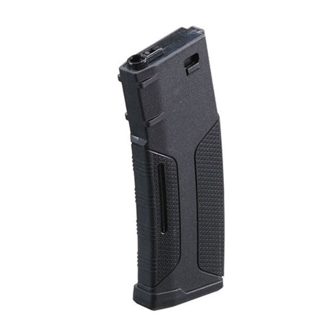Lancer Tactical Advanced Polymer 140rd Mid-Cap Airsoft Magazine - Black